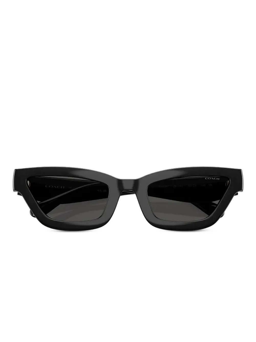 Coach Zonnebril met cat-eye montuur Zwart