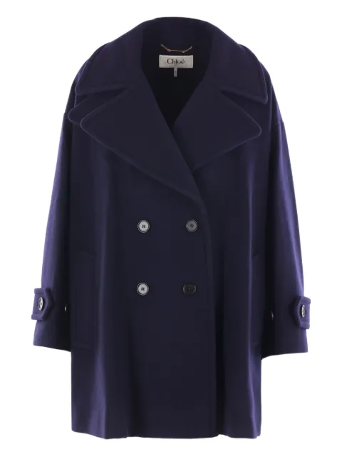 Chloé buttoned double-breasted coat