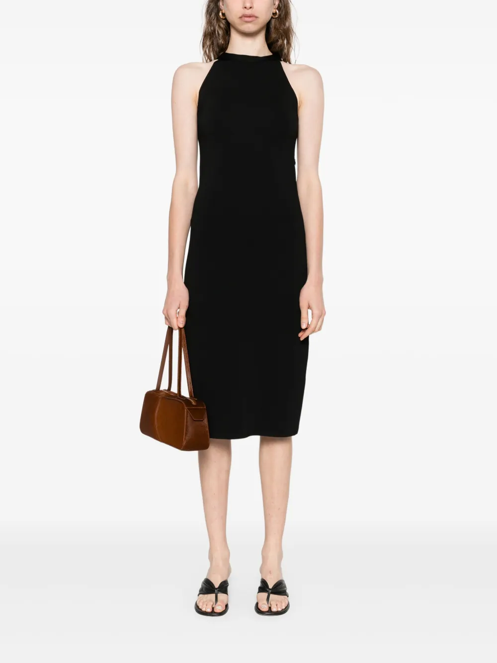 Max Mara Halterjurk Zwart