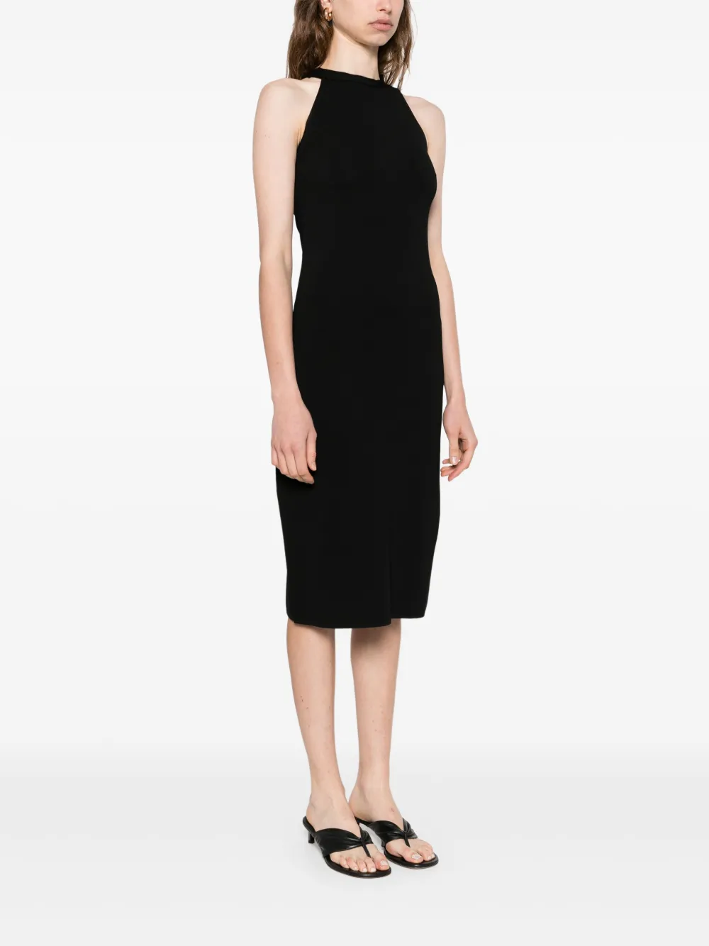 Max Mara Halterjurk Zwart