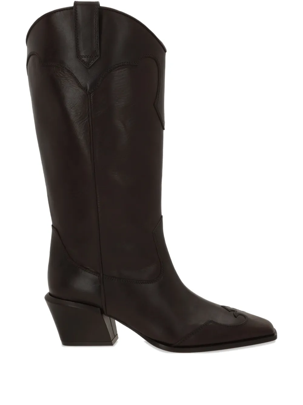 Paris Texas 50mm Bettina Square-toe Boots In Brown