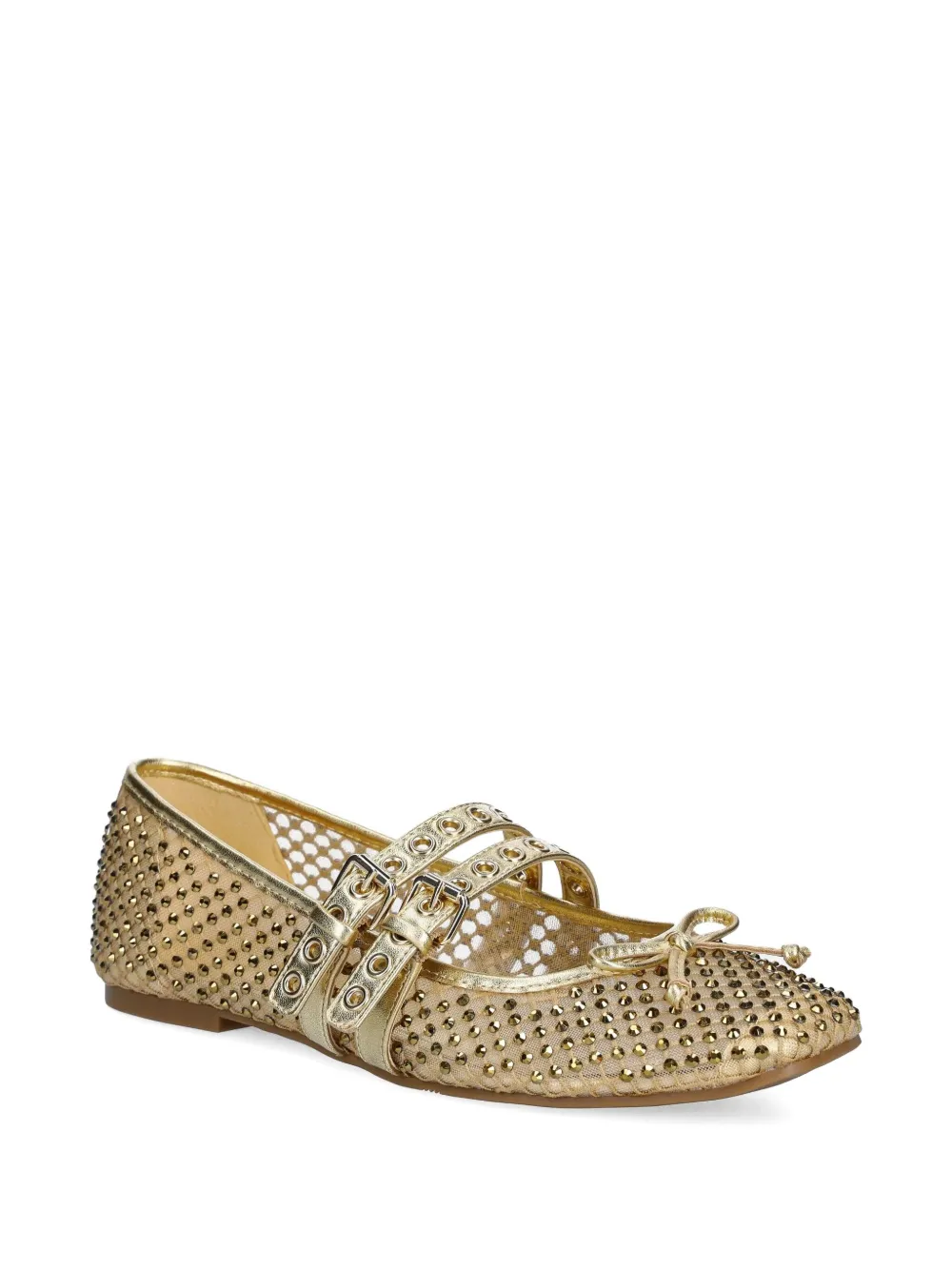 GUESS USA Kayann ballerina's met gesp - Goud