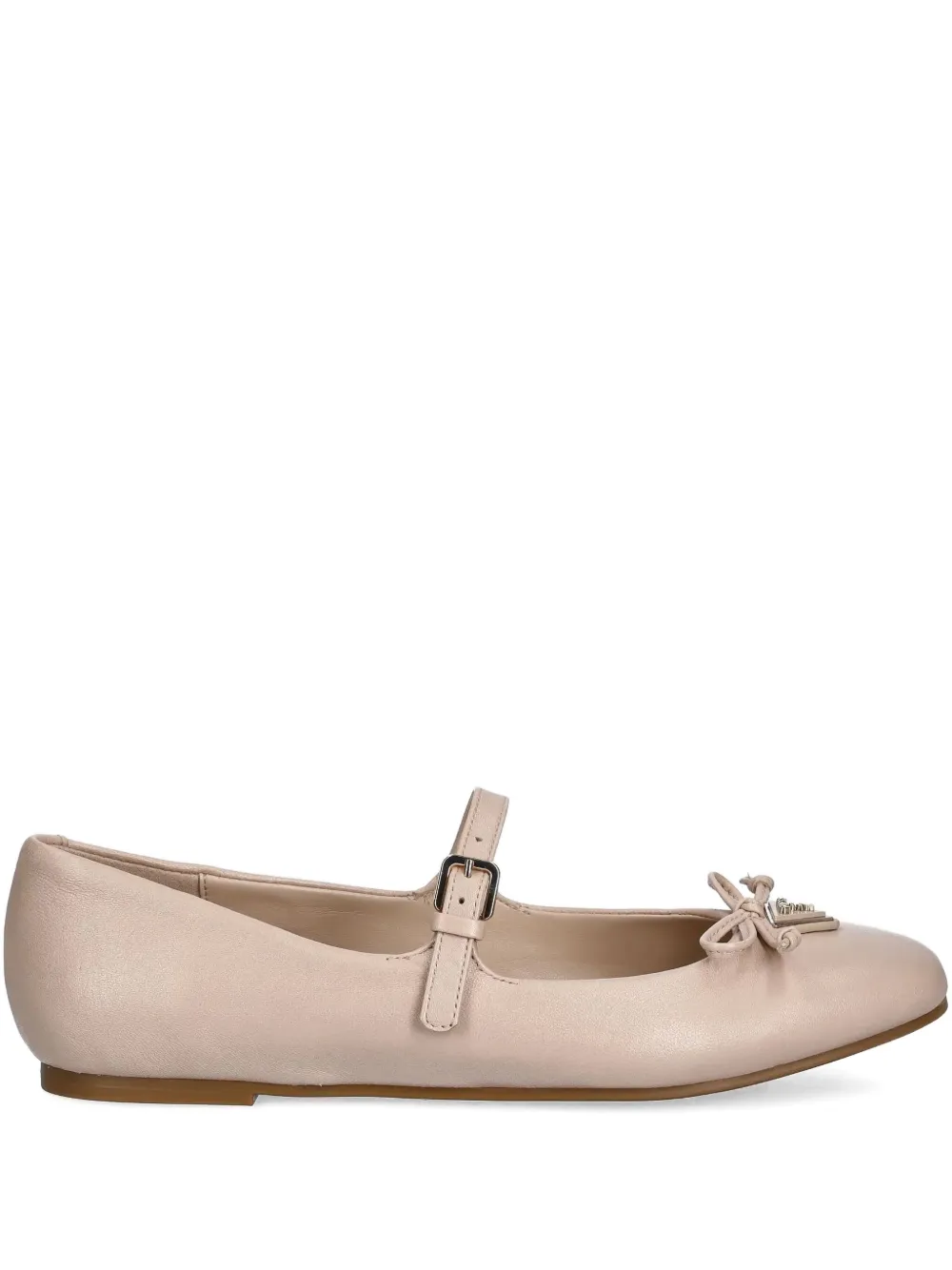 GUESS USA Ballerina's met strikdetail Roze