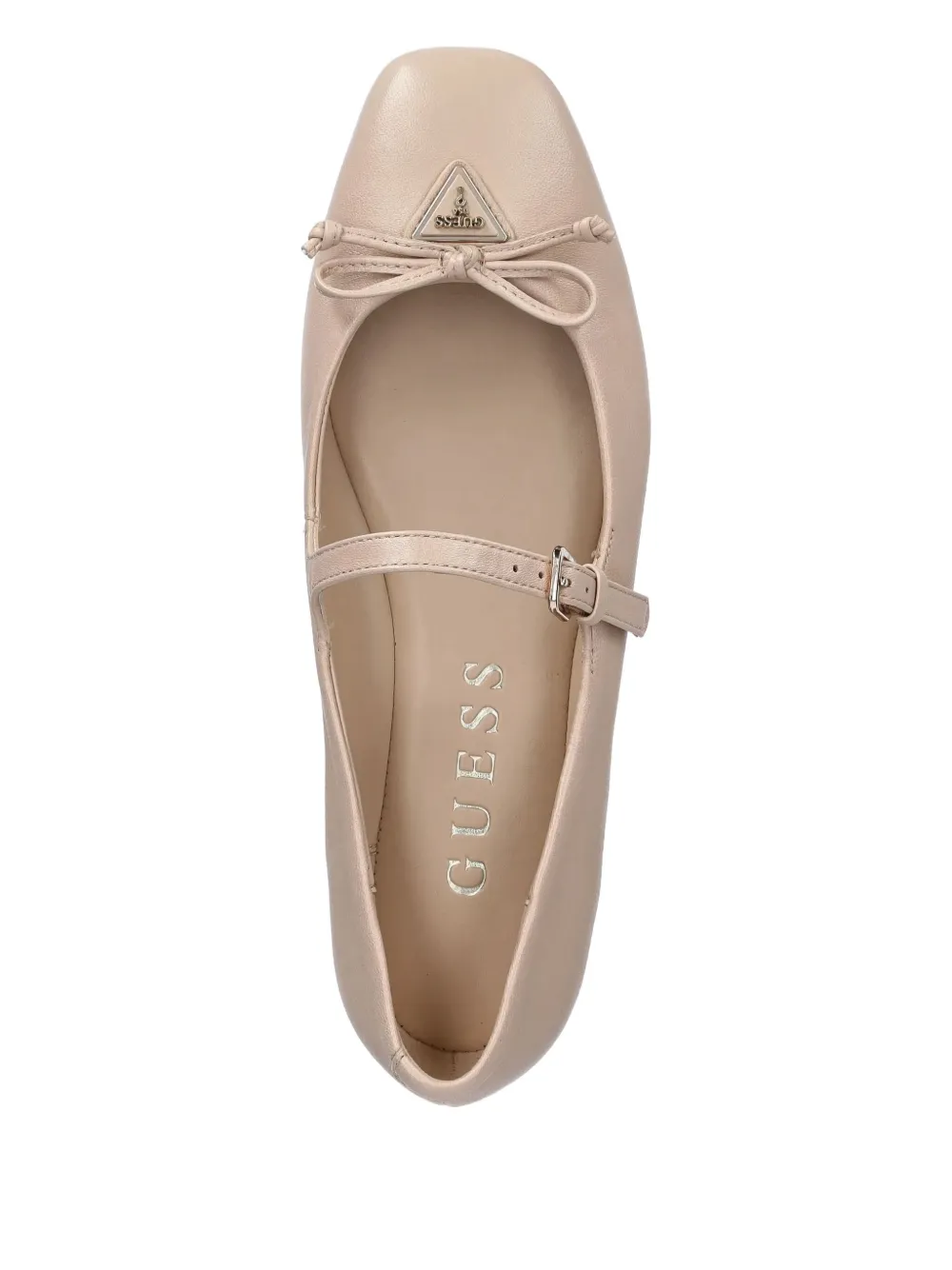 GUESS USA Ballerina's met strikdetail Roze