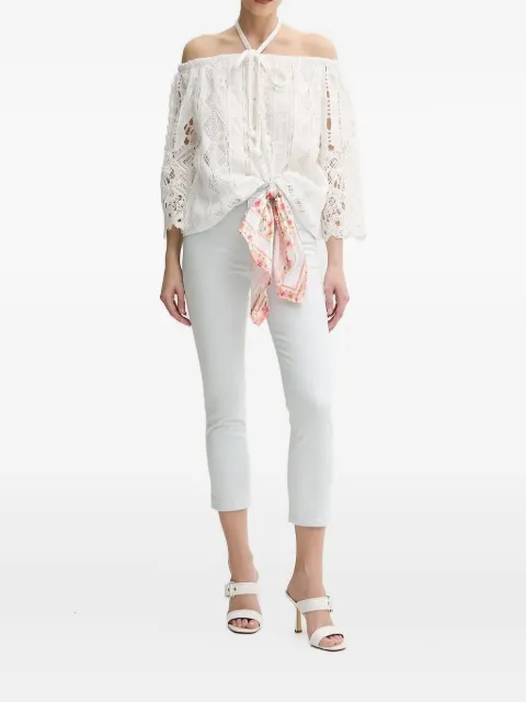 GUESS USA jean à fleurs