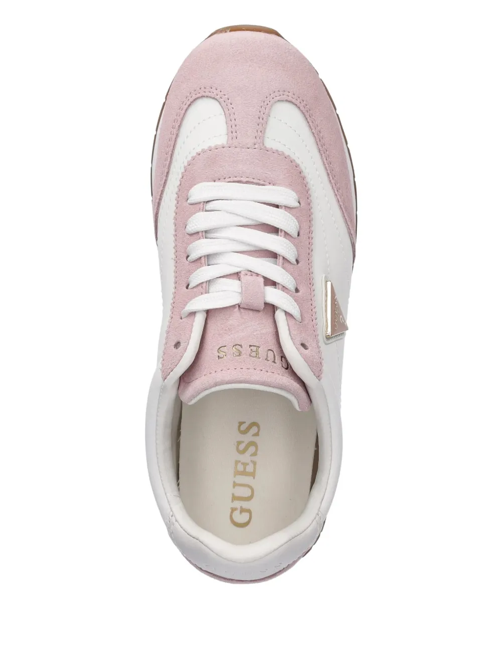 GUESS USA Sneakers met logo Roze