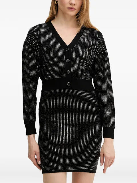 GUESS USA crystal-embellished cardigan