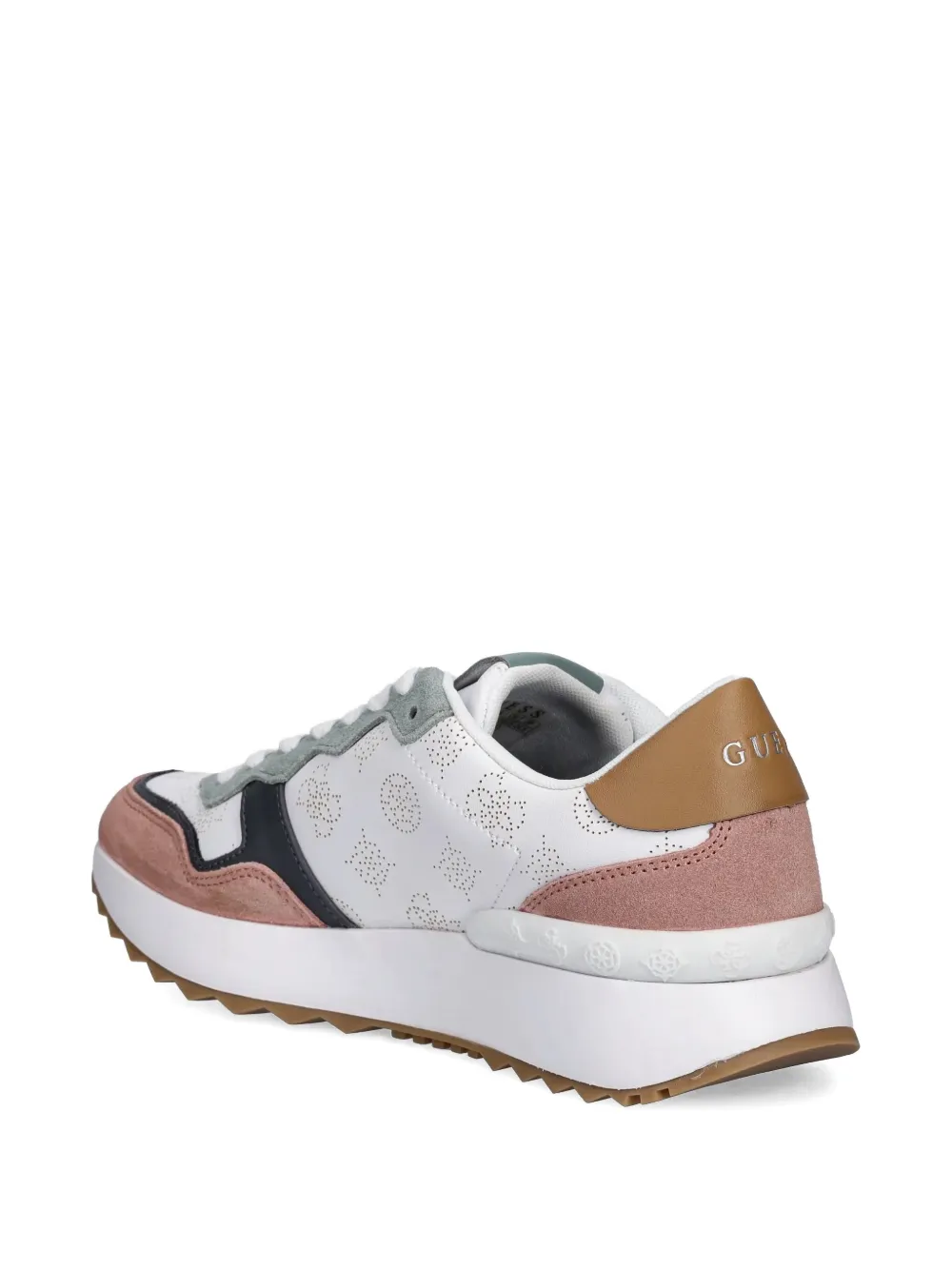 GUESS USA Sneakers met plateauzool en logodetail Wit