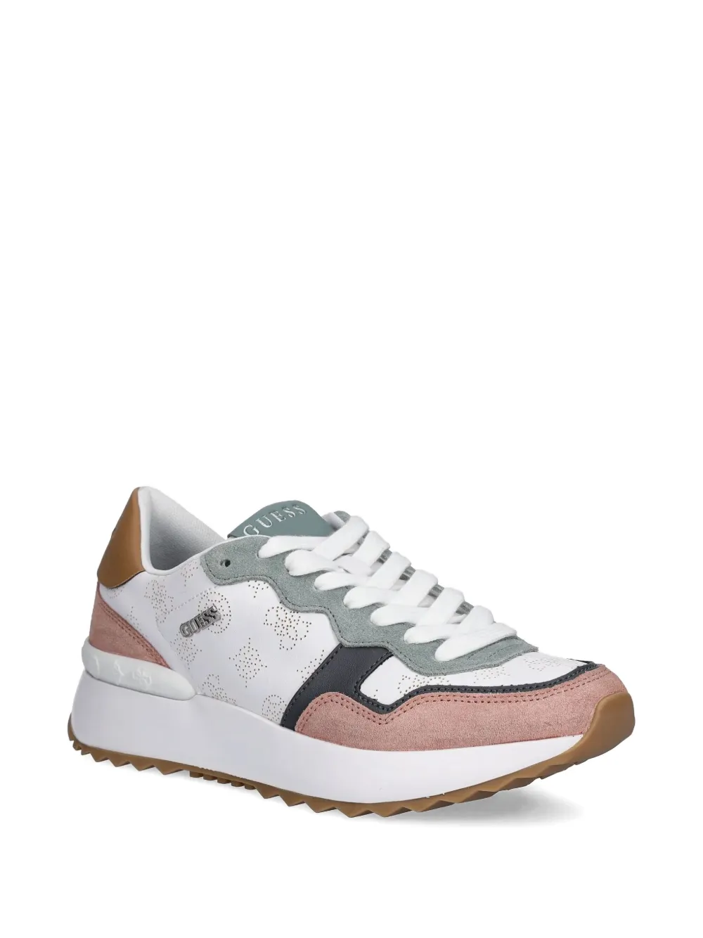 GUESS USA Sneakers met plateauzool en logodetail Wit