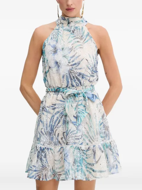 GUESS USA floral-print mini dress