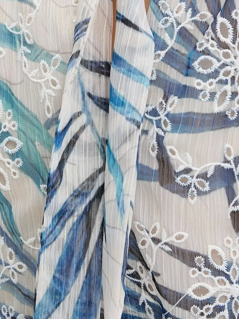 GUESS USA Mini-jurk met bloemenprint Blauw