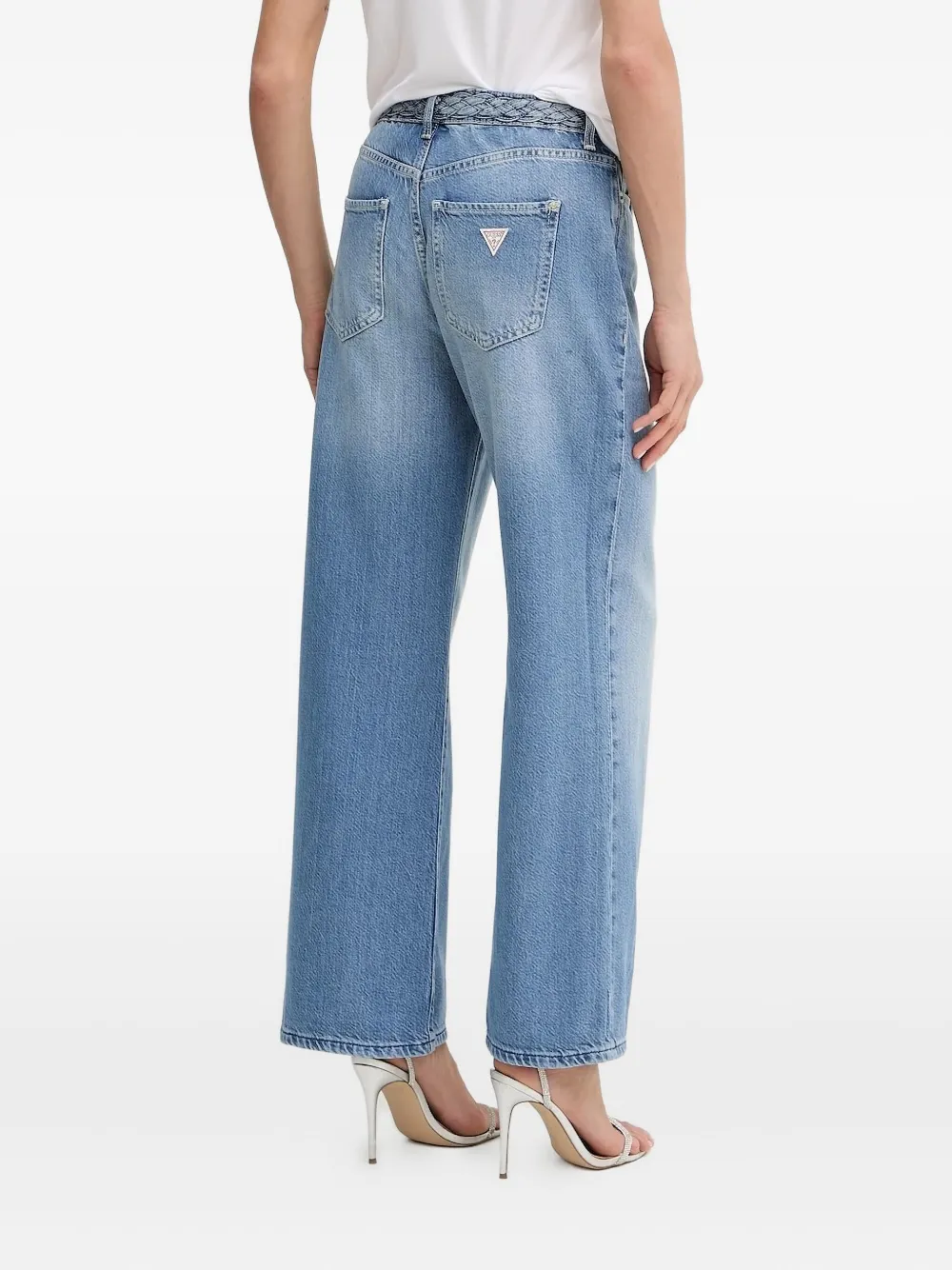 GUESS USA Gerafelde jeans - Blauw