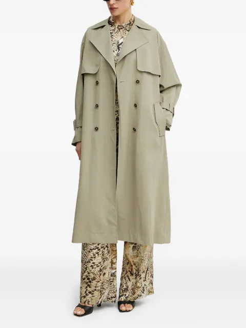 GUESS USA belted double-breasted trench coat