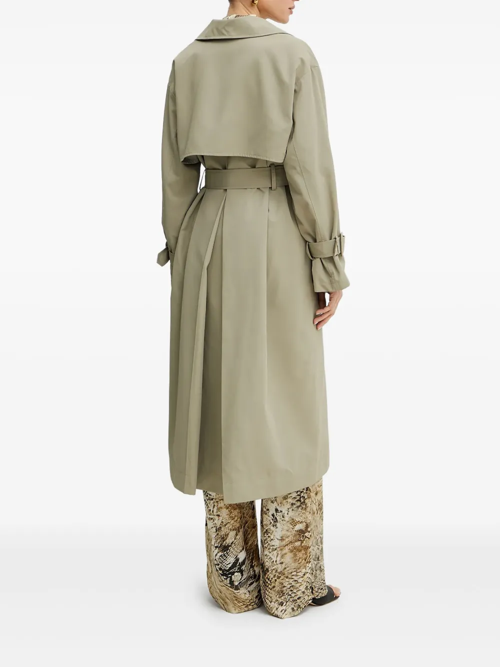 GUESS USA Trenchcoat met ceintuur Groen