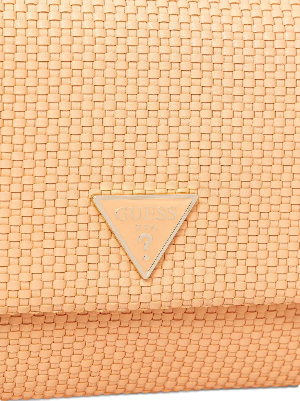 Guess Usa Phaedra Satchel Bag In Orange