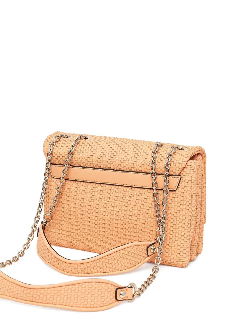 Guess Usa Phaedra Satchel Bag In Orange