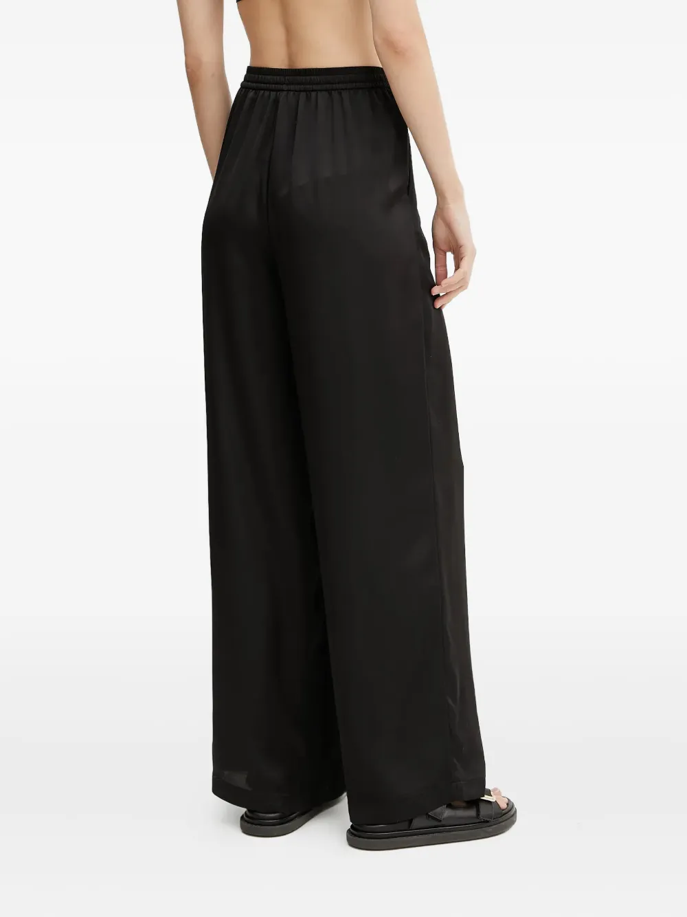 Guess Usa Drawstring Wide-leg Trousers