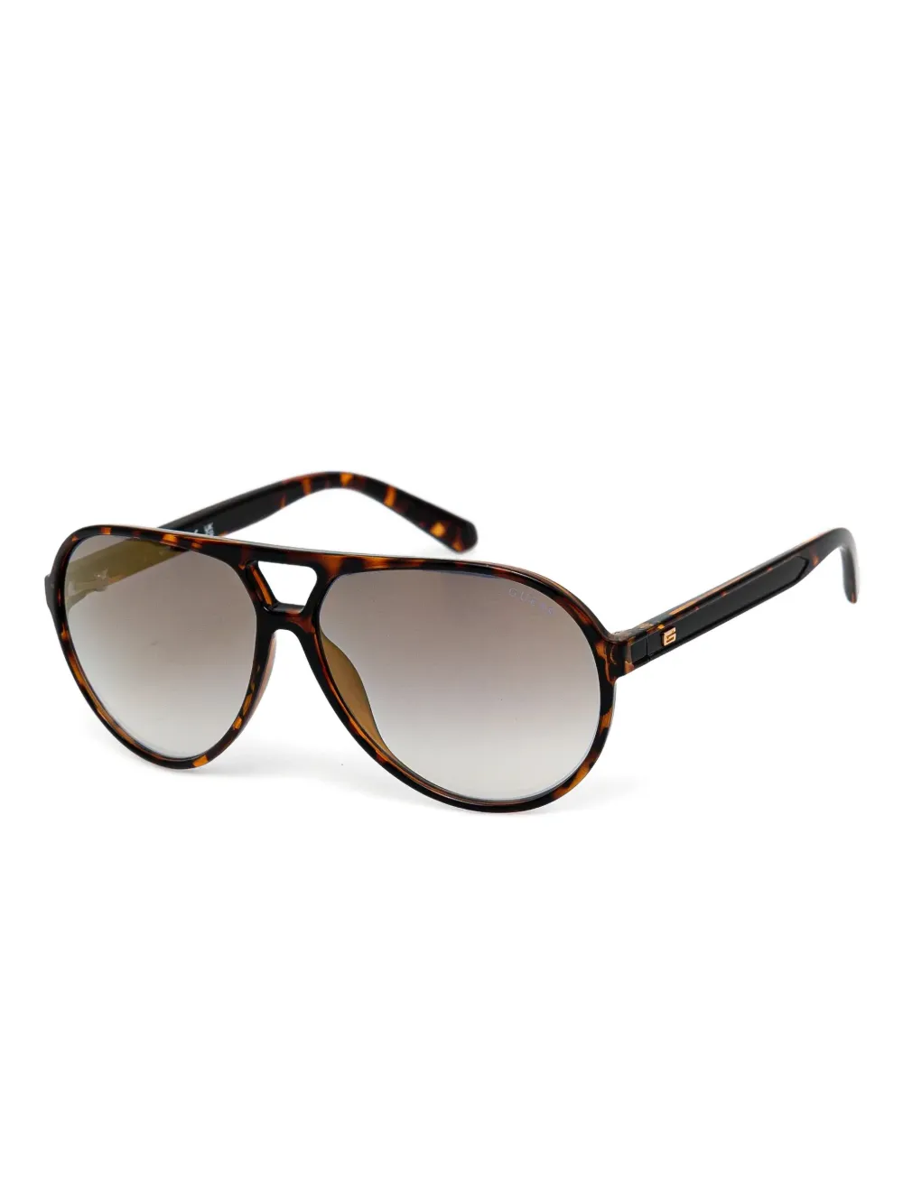 GUESS EYEWEAR Zonnebril met piloten montuur Bruin