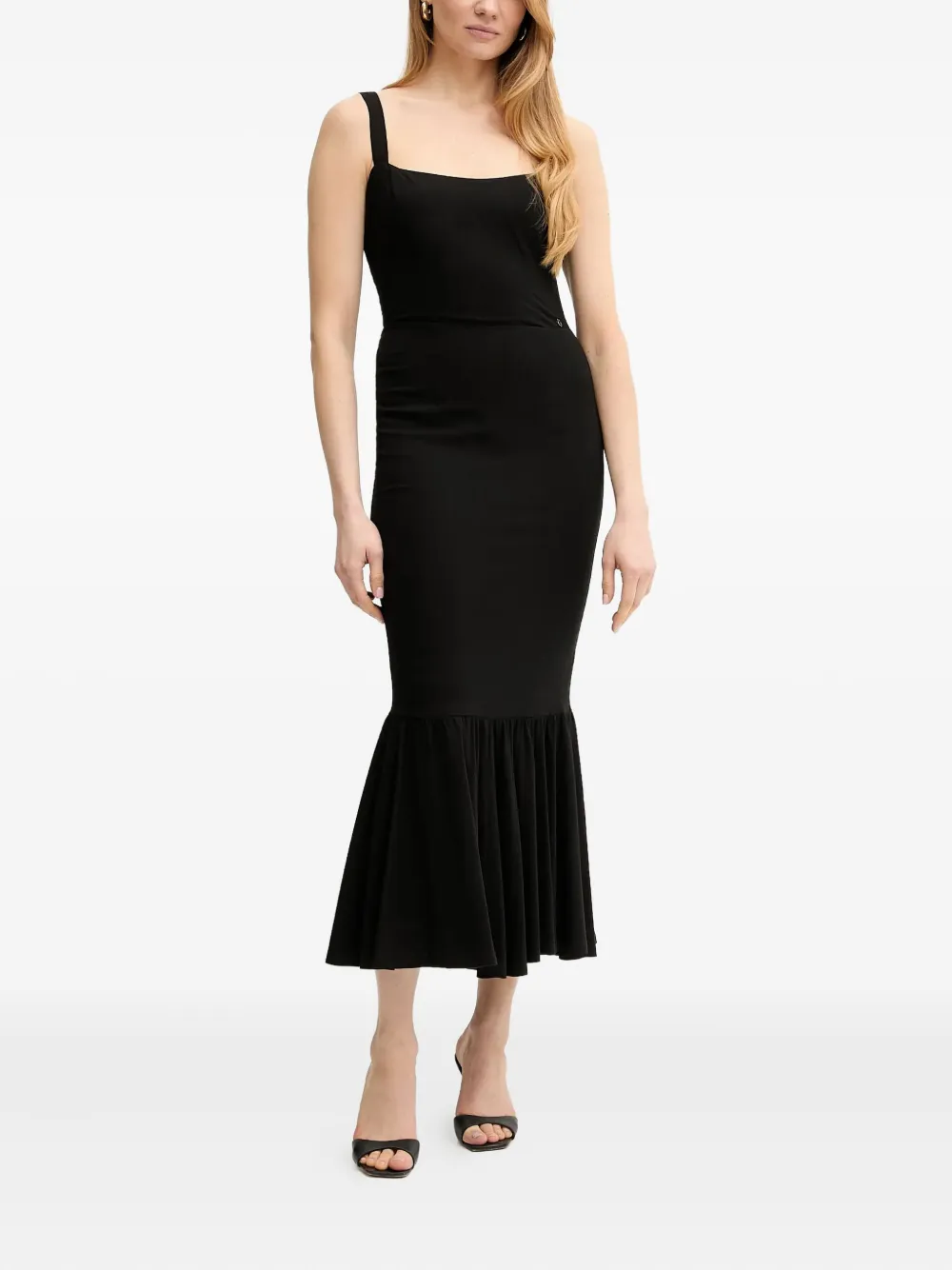 GUESS USA square-neck flounced midi dress | Cocktail & Party Dresses | Image 2