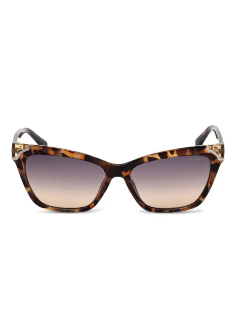 GUESS EYEWEAR tortoiseshell cat-eye sunglasses