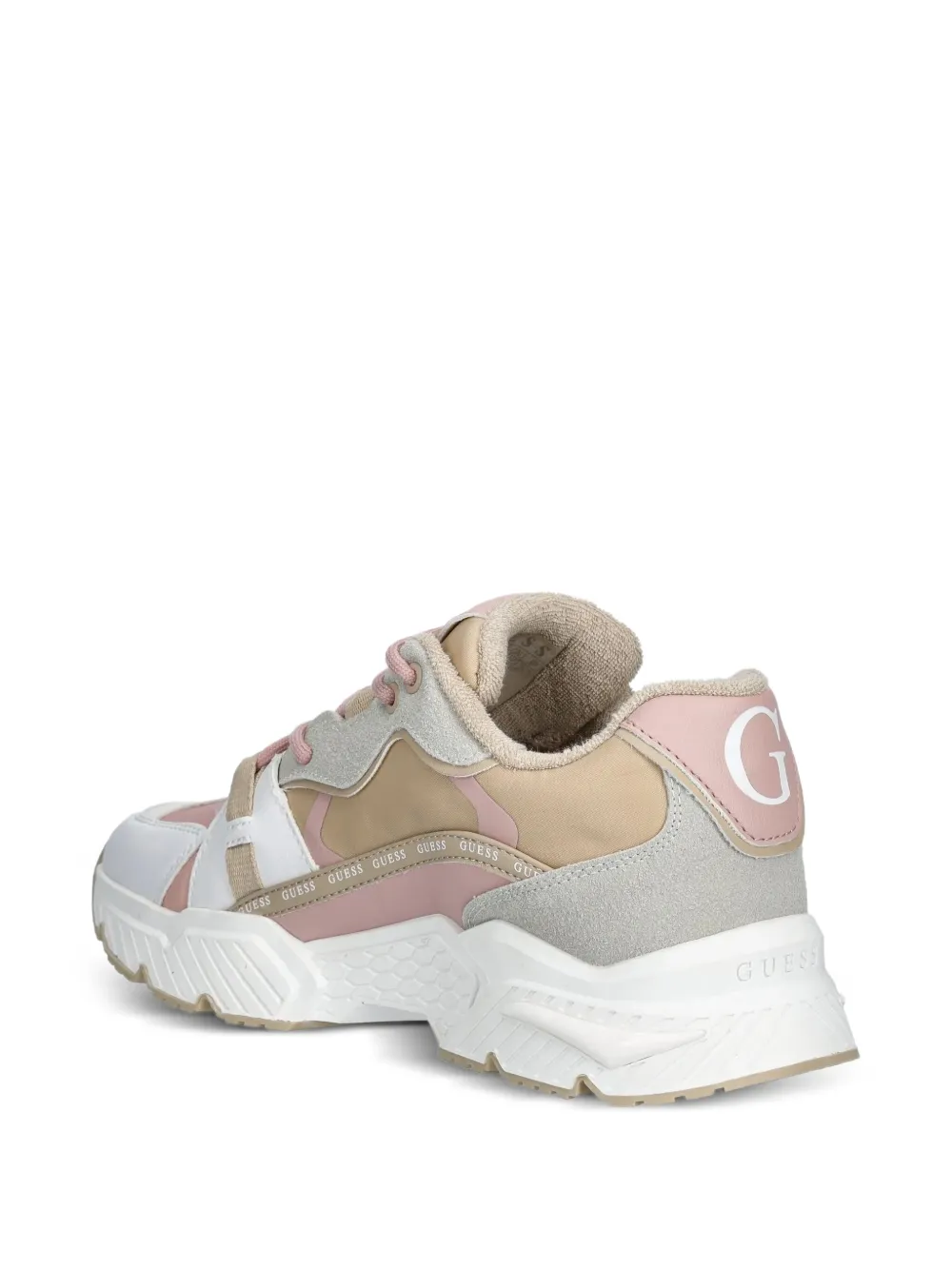 GUESS USA Carrli logo-detail chunky sneakers Neutrals