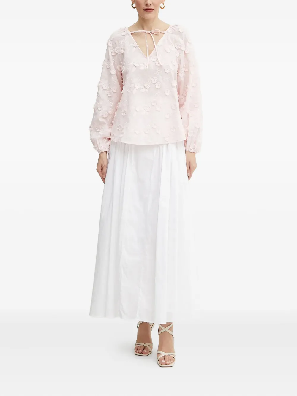 GUESS USA flower-embroidered tunic | Tunic Tops & Kaftans | Image 2
