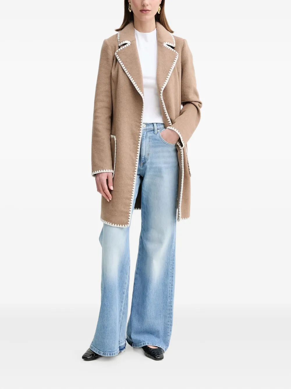 GUESS USA belted coat | Single Breasted Coats | Image 2
