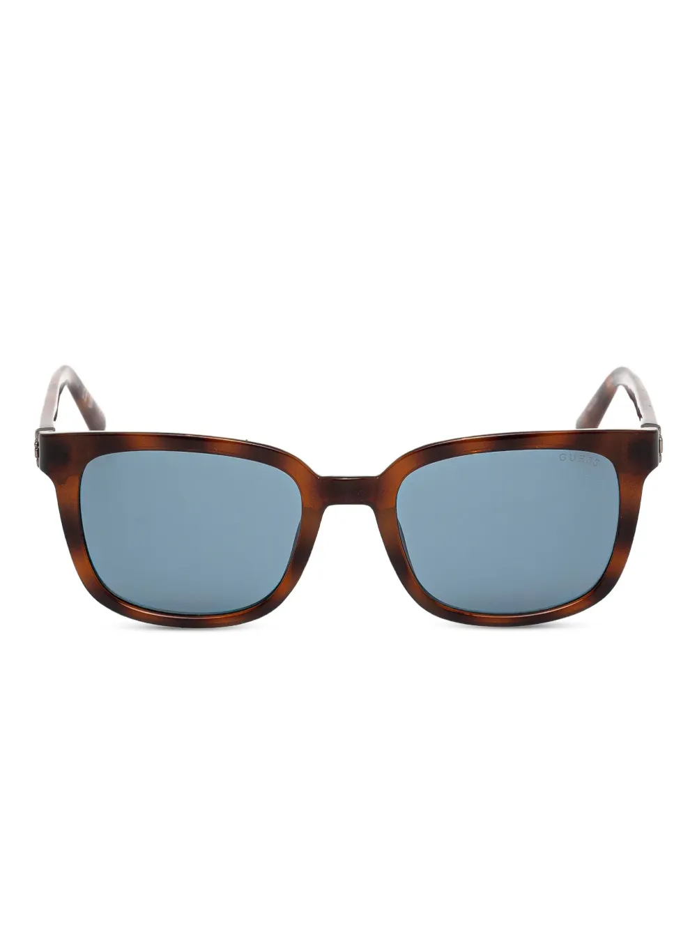 GUESS EYEWEAR Zonnebril met vierkant montuur Bruin