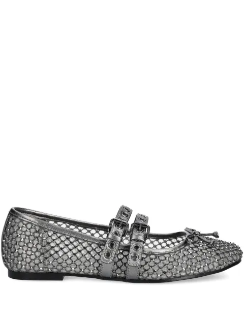 GUESS USA embellished buckle ballet flats