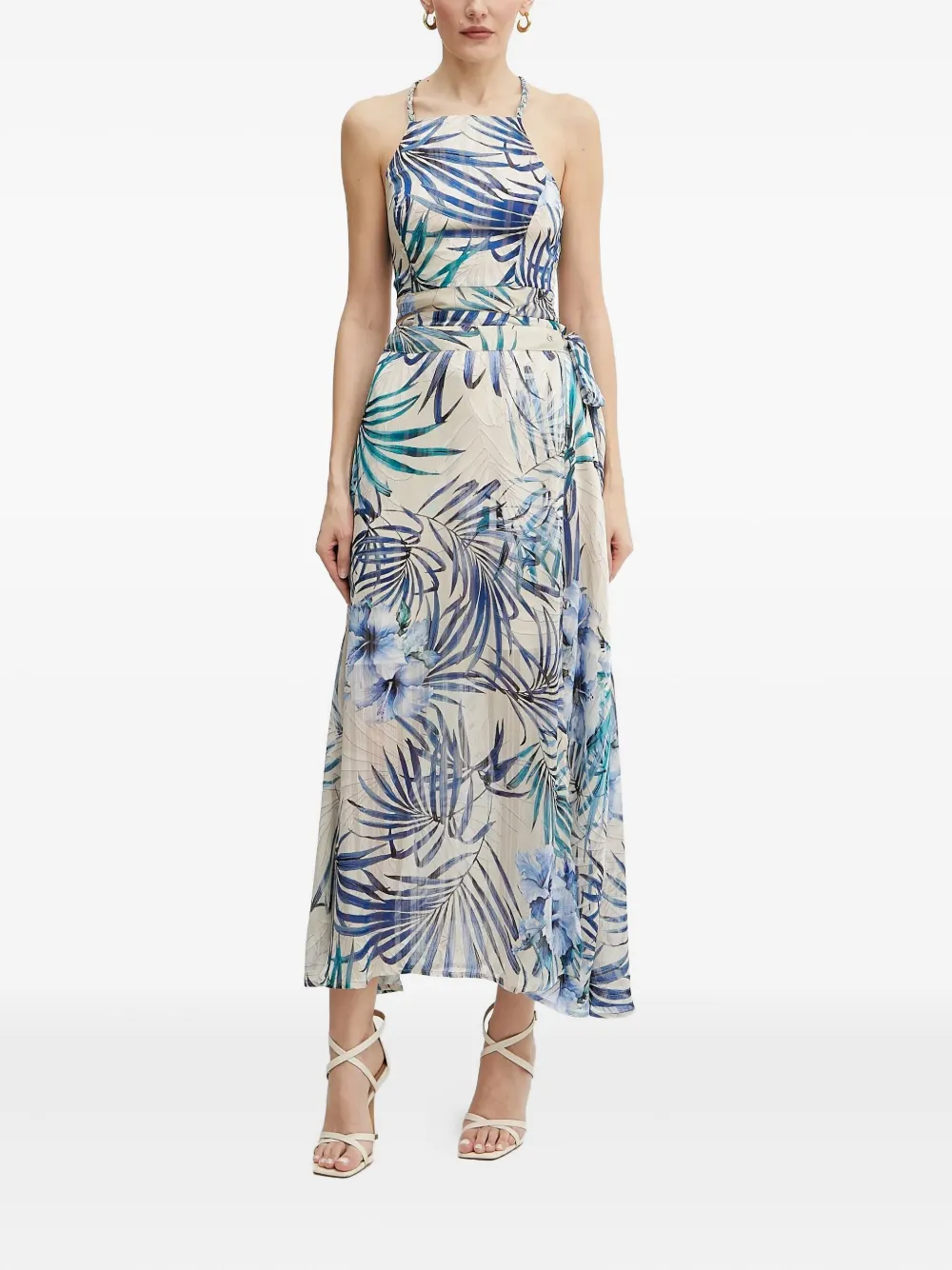 GUESS USA New Romana tropical-print wrap maxi skirt | A-Line Skirts | Image 2