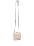 GUESS USA tweed chain-strap cross body bag - Neutrals