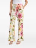 GUESS USA Colette floral-print trousers - Neutrals