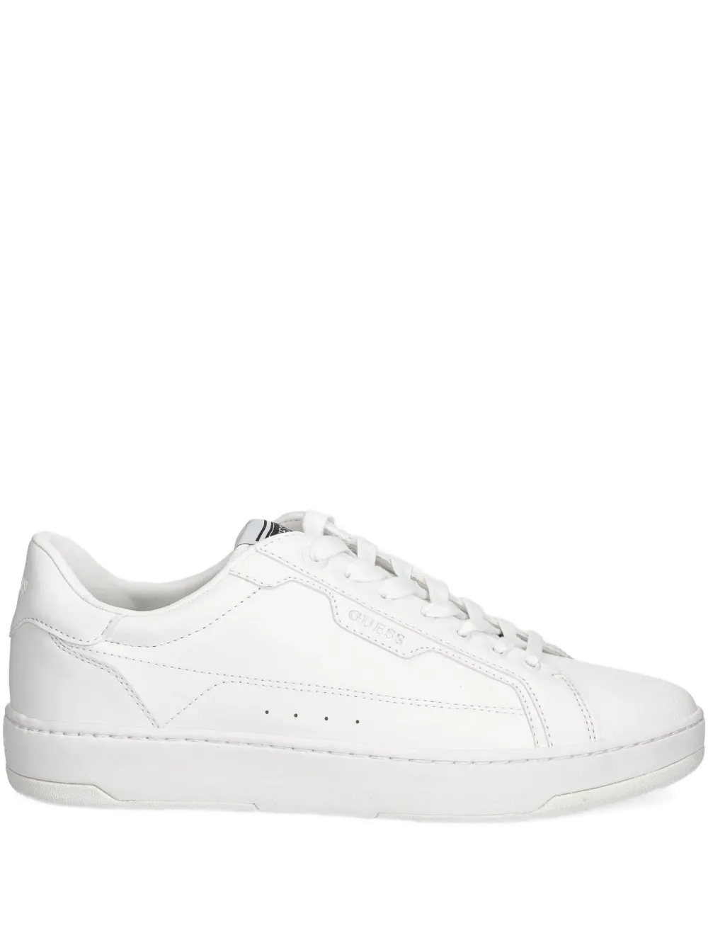 GUESS USA レースアップ スニーカー - ホワイト GUESS USA レースアップ スニーカー - ホワイト