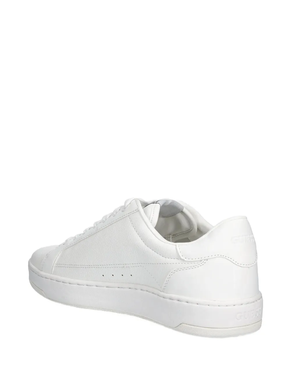 GUESS USA logo-embellished lace-up sneakers White