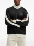 GUESS USA panelled zip-up track top - Black