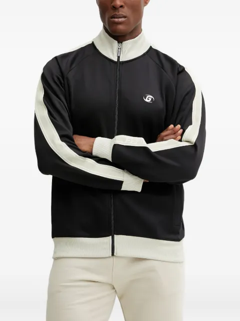 GUESS USA panelled zip-up track top