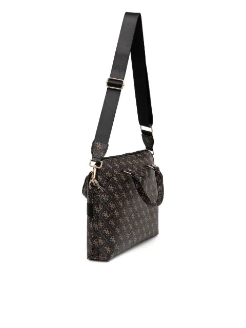 GUESS USA logo-plaque top-handle laptop bag