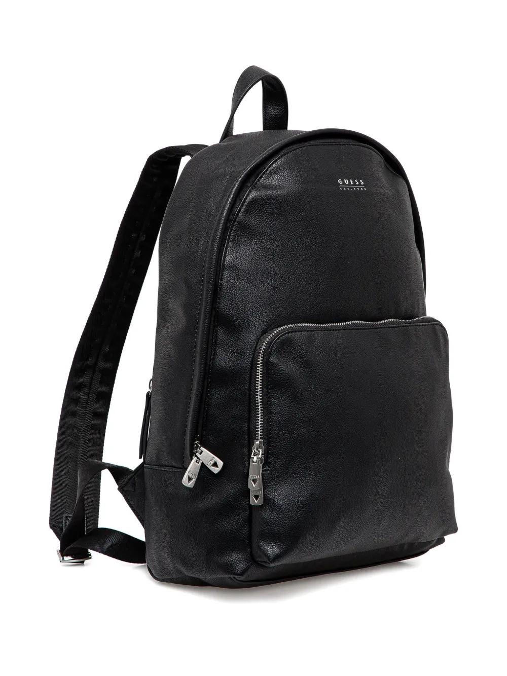 GUESS USA Rugzak met logoplakkaat en rits Zwart