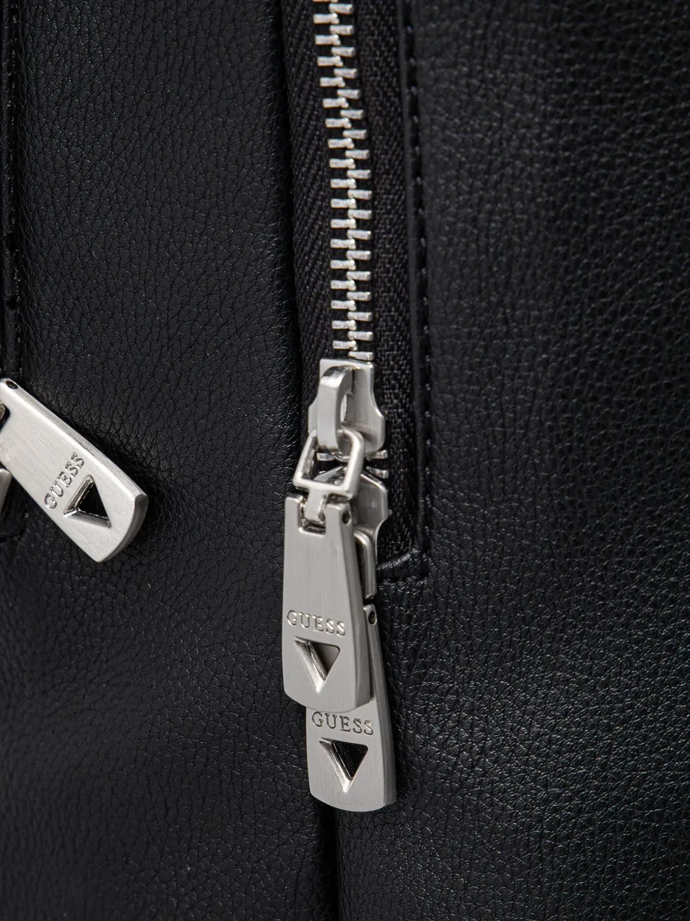 GUESS USA Rugzak met logoplakkaat en rits Zwart