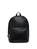 GUESS USA logo-plaque zipped backpack - Black