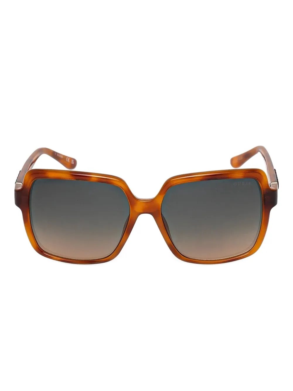 GUESS EYEWEAR Zonnebril met vierkant montuur Rood