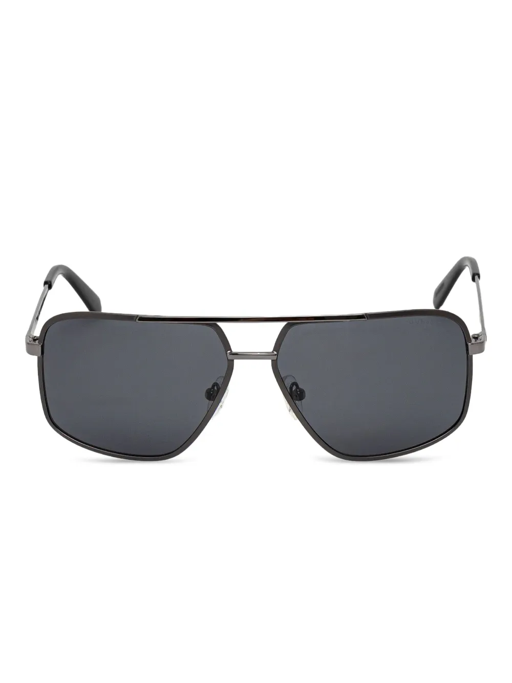 GUESS EYEWEAR Zonnebril met piloten montuur Grijs