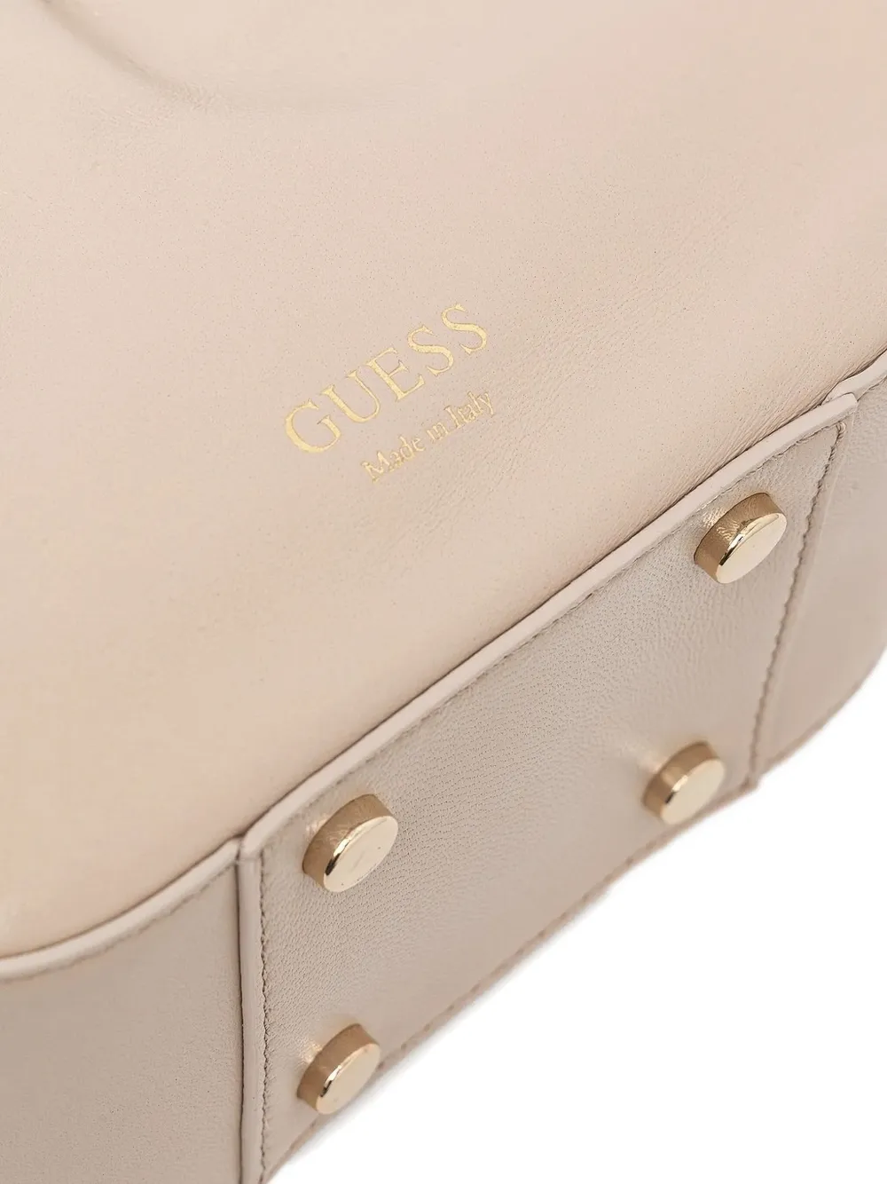 GUESS USA Jolie leather mini tote bag Grijs