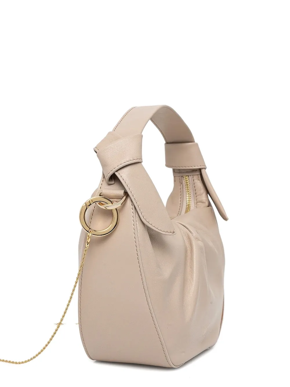 GUESS USA Jolie leather mini tote bag Grijs