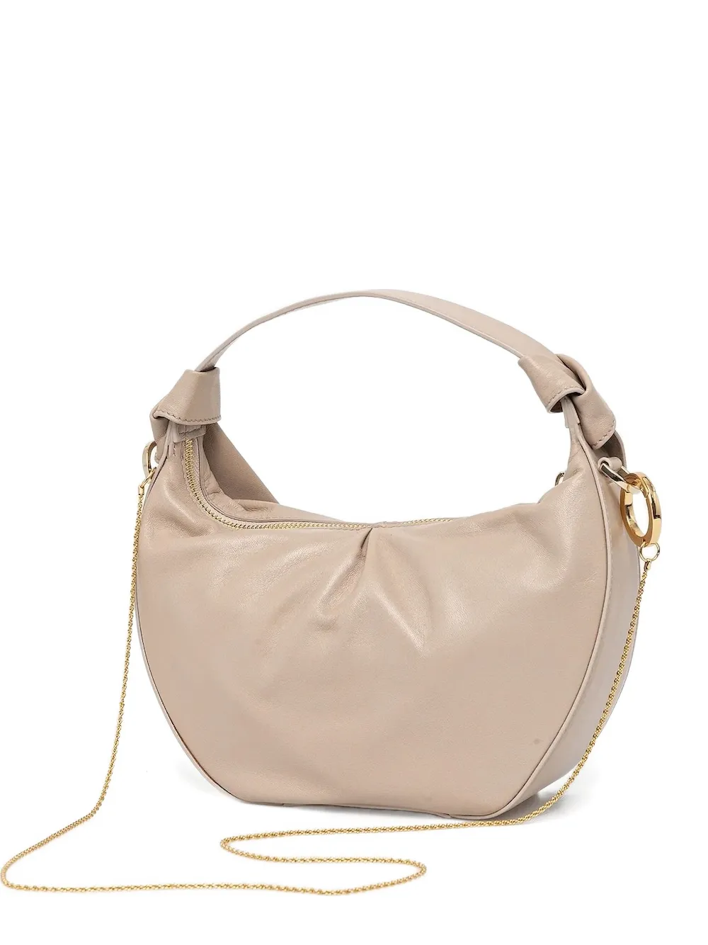 GUESS USA Jolie leather mini tote bag Grijs