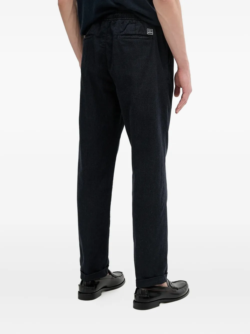 GUESS USA Broek met logopatch - Blauw