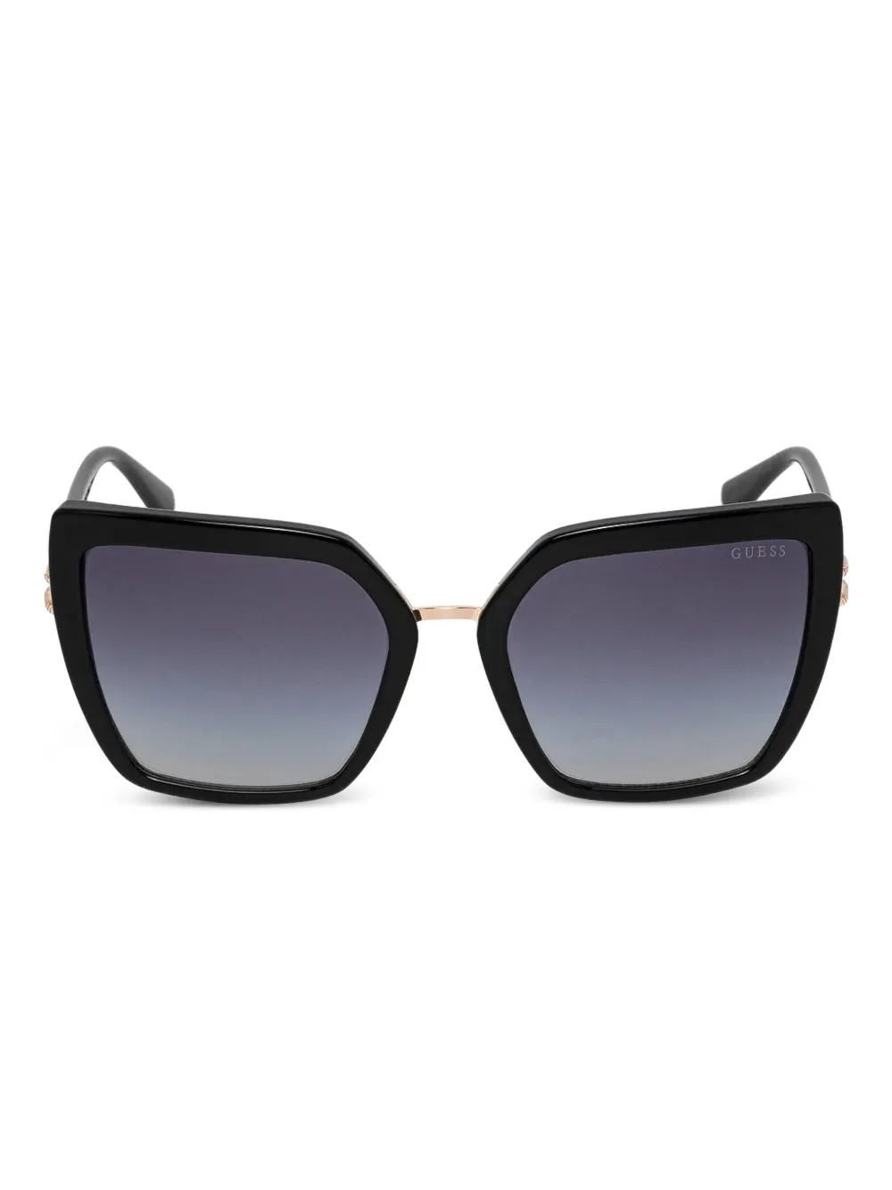 GUESS EYEWEAR Occhiali da sole squadrati - Nero