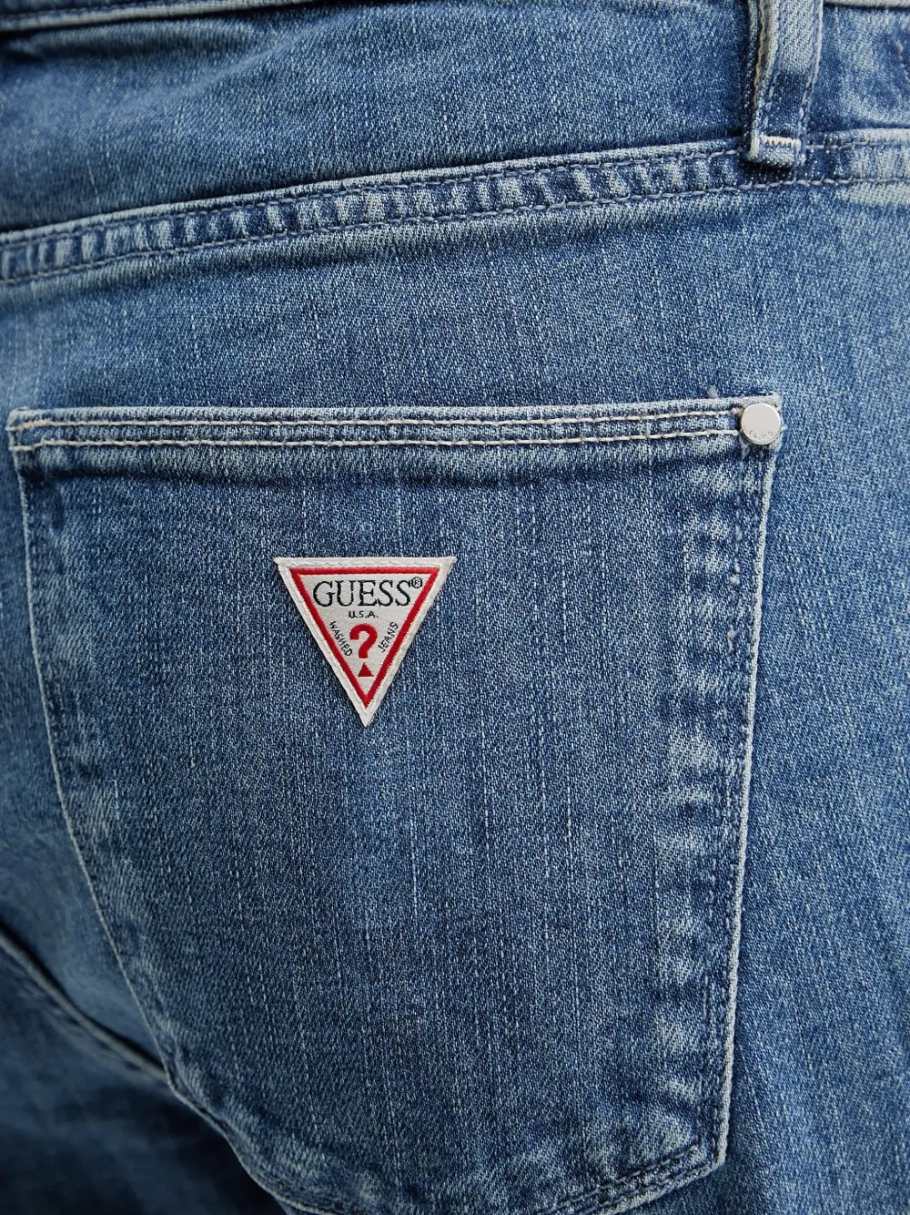 GUESS USA Jeans met veters Blauw