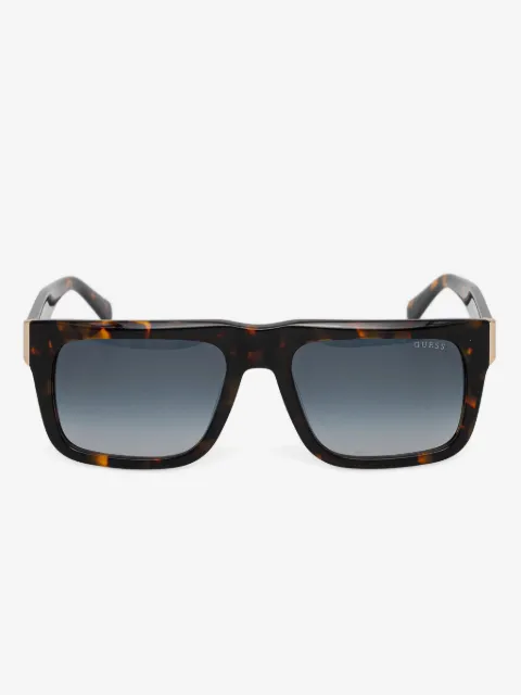 GUESS EYEWEAR tortoiseshell rectangle sunglasses