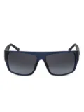 GUESS EYEWEAR rectangle-frame sunglasses - Blue